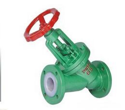 直流式衬氟截止阀