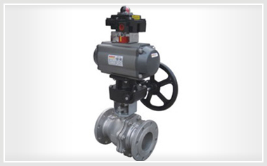 气动软密封球阀