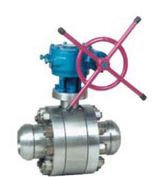 堆焊连接固定式铸钢球阀