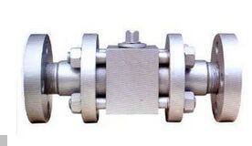 三段式高压法兰球阀