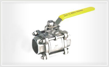 三片式承插焊球阀