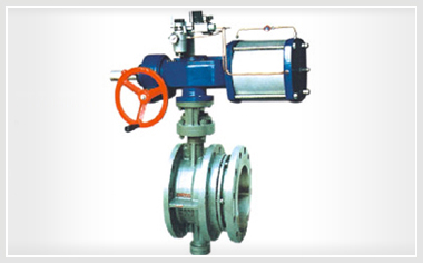 气动法兰式伸缩蝶阀