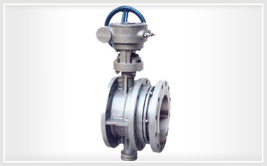 蜗轮法兰式伸缩蝶阀