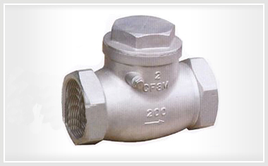 内螺纹旋启式止回阀